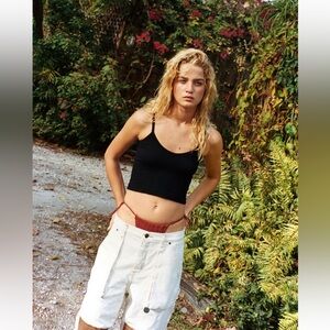 urban outfitters seamless out from under black tank xs/s